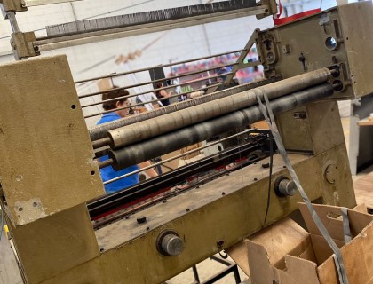 TEAR CHOCHET  PARA FABRICAR ELASTICO OU FITAS RIGIDAS 